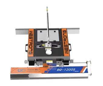Westrong BQ1200S ניקוי אוטומטי מברשת סולארי פנל ניקוי ציוד רובוט למפעלי סולאריים מסחריים